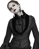 Devil Fashion Hystronica Womens Gothic Waistcoat Vest