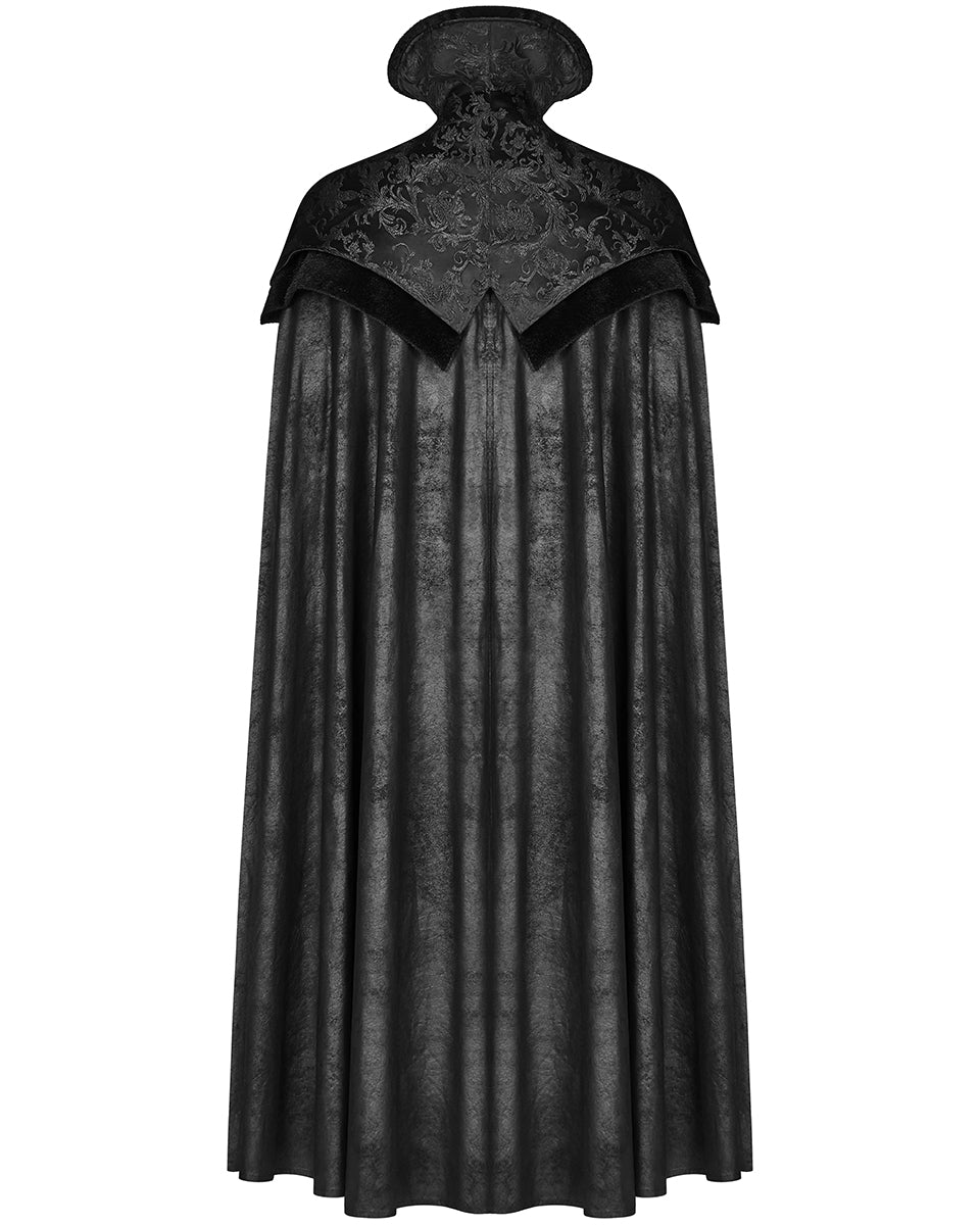 Punk Rave Andronicus Mens Gothic Mantle Cloak