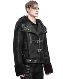 Devil Fashion Stormgrave Mens Dieselpunk Biker Jacket