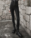 Punk Rave Daily Life High Waisted Batwing Leggings