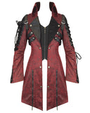Punk Rave Womens Poisonblack Jacket - Red
