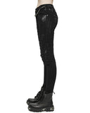 Devil Fashion Damage Control Womens Dieselpunk Skinny Jeans