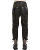Devil Fashion Desertcore Mens Dieselpunk Pants