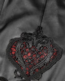 Punk Rave Ariadne Leggings - Black & Red