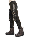 Devil Fashion Desertcore Mens Dieselpunk Pants