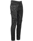Devil Fashion Burning Asphalt Mens Dieselpunk Pants