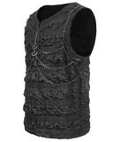 Devil Fashion Dead Channels Mens Chained Apocalyptic Punk Tank Top
