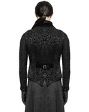 Punk Rave Rycroft Mens Waistcoat Vest - Black