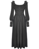Dark In Love Octobers Mourning Gothic Maxi Dress