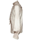Punk Rave Lucius Poet Shirt - Off White