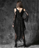Dark In Love Black Ghost Lace Dress