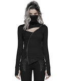 Punk Rave Azarea Womens Dieselpunk Muffler Top