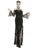 Dark In Love Enchantress Long Gothic Lace Evening Dress