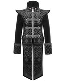 Devil Fashion Alvericus Mens Gothic Regency Split Tailcoat