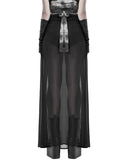 Punk Rave Dystopian Dreams Womens CyberPunk Layered Hot Pants & Skirt