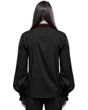 Punk Rave Amulet Mens Shirt - Black & Red