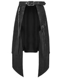 Devil Fashion Disasterpiece Mens Apocalyptic Punk Half-Skirt Kilt