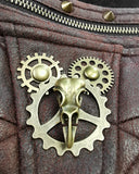 Devil Fashion Octane Mens Steampunk Pants - Black & Brown