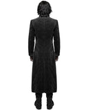 Punk Rave Byzantine Mens Coat - Black
