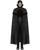 Punk Rave Andronicus Mens Gothic Mantle Cloak