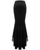 Dark In Love Druscilla Velvet Skirt