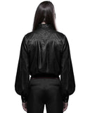 Punk Rave Columbus Mens Shirt - Black