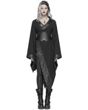 Punk Rave Amaterasu Womens Gothic Asymmetric Kimono Dress