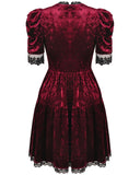 Dark In Love Scarlet Rapture Gothic Evening Dress