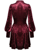 Dark In Love Alizarine Gothic Mini Dress