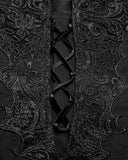 Punk Rave Phineas Mens Regency Gothic Lace Up Poet Shirt