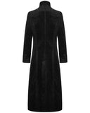 Punk Rave Byzantine Mens Coat - Black