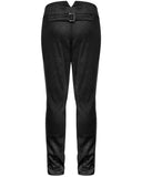Devil Fashion Alastor Mens Steampunk Pants - Black Brocade