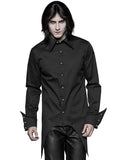 Punk Rave Acheron Mens Gothic Shirt - Black