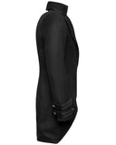 Punk Rave Halifax Mens Morning Jacket - Black