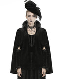 Dark In Love Adelina Gothic Velvet Cloak Cape