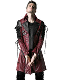 Punk Rave Mens Poisonblack Jacket - Red