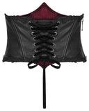Punk Rave Valyria Cincher Corset - Black