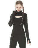 Dark In Love Apocalyptic Punk Strap Top