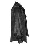 Punk Rave Columbus Mens Shirt - Black