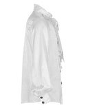 Punk Rave Columbus Mens Shirt - White