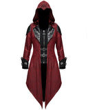 Devil Fashion Womens Creed Jacket - Red & Black