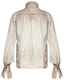 Punk Rave Lucius Poet Shirt - Off White