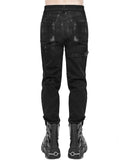 Devil Fashion Burning Asphalt Mens Dieselpunk Pants