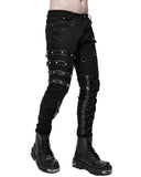 Devil Fashion Piston Smoke Mens Dieselpunk Pants