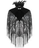Dark In Love Zylphia Velvet Cape
