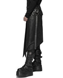 Punk Rave Hazardine Mens Dieselpunk Half Skirt Kilt
