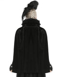 Dark In Love Adelina Gothic Velvet Cloak Cape