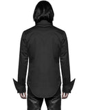 Punk Rave Acheron Mens Gothic Shirt - Black