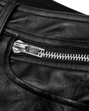 Punk Rave Toxico Mens Faux Leather Pants