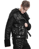 Devil Fashion Stormgrave Mens Dieselpunk Biker Jacket